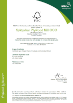 FSC™-сертификат